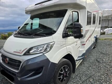 Prix : 21000€   Fiat 2.3 150CH Roller Team roller- team zefiro , manuelle , diesel , année : 2017 , kilométrage : 45 255 km , 3 500 Kg , permis B , 4 places , 4 couchages, porte vélos, panneaux solaires , test d’étanchéité ok