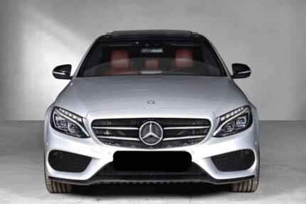 Prix : 11000€ ✅disponible en Pologne ! À vendre : Mercedes-Benz Classe C 250d 4MATIC AMG – 2016 – Toit pano, Burmester, Webasto, Cuir rouge