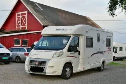 Prix : 14000€ ! ✅disponible en Pologne ! FIAT Rapido 7066F – 2008 – 99 800 km – Lit jumeaux – Grand garage – Très bien équipé
