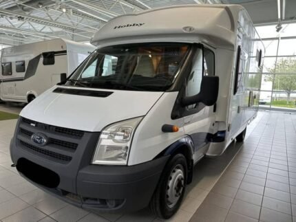 Prix : 14000€ ✅disponible en Pologne ! FORD Hobby T650 GFLC – 2007 – 140ch – Profilé – 4 places carte grise / couchages