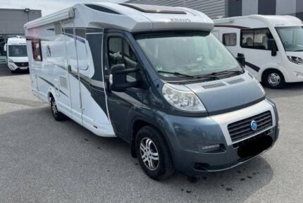 Prix : 15000€ ✅disponible en Pologne , FIAT KNAUS SUN TI 700 – Année 2012 – 94 600 km – Parfaitement équipé ! lit centrale