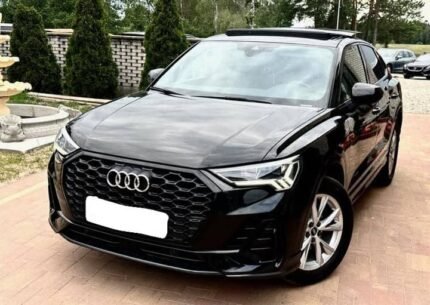 Prix : 11500€ ✅disponible en Pologne , Audi Q3 Sportback 35 TDI S tronic S line – 2021 | 150 CH | BLACK EDITION | Très bon état | 100% d’origine