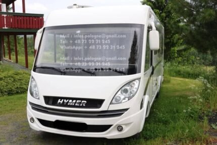 Prix : 24000€ Fiat Hymer B 598 PL – 2.3 Diesel 150 ch – 2016 – 67 353 km – 4 places
