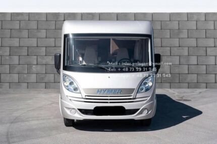 Prix : 23000€ , Fiat Hymer Exsis-i 674 – 2013 – 71 800 km – 2.3L 148 ch – Boîte auto – 7,20 m