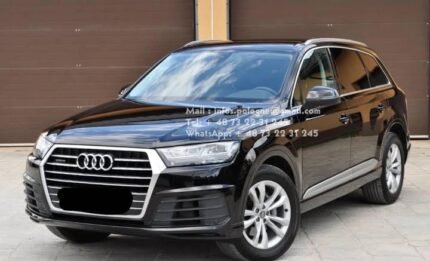 Prix : 17000€ , Audi Q7 45 TDI Quattro Tiptronic – 231 ch – 2019 – 30 000 km – 7 places
