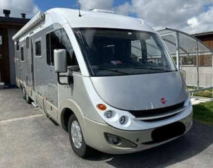 Prix : 17000€ , Fiat Bürstner Elegance I 710 – 2007 – 105.000 km – 3.0L 156 ch – Grand intégral spacieux et confortable