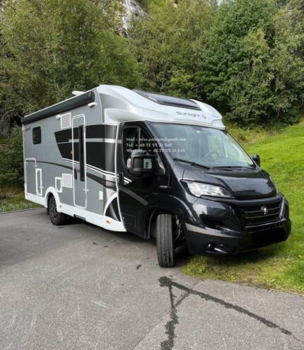 Prix : 28000€ , Fiat Ducato – Sunlight T-68 Adventure Edition – 2022 – 32 000 km – 140 CH – Automatique – 3 500 kg