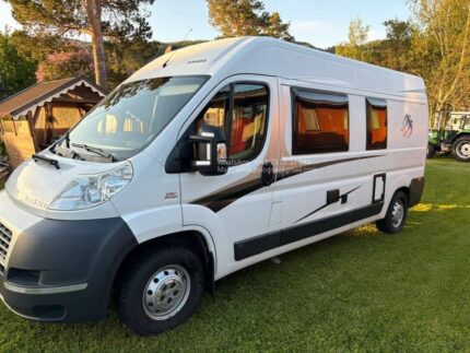 Prix : 14000€ ,FIAT KNAUS BOXSTAR 600 FAMILY – 2012 – 69.126 KM – 4 COUCHAGES – ENTRETIEN COMPLET – PRÊT À PARTIR