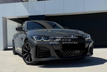 Prix : 27000€ , BMW Série 4 – 420d xDrive Gran Coupé M Sport – 2023 – 34 700 km – 190 CH – Automatique