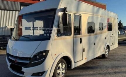 Prix : 28000€ , Fiat Bürstner Lyseo 720 – 2018 – 37 500 km – 150 CH – Boîte automatique – Chauffage ALDE