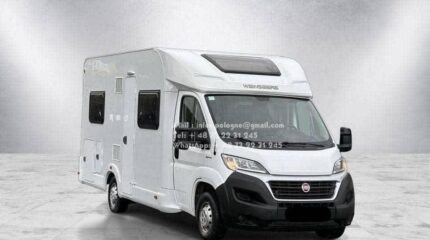 Prix : 29000€ , FIAT WEINSBERG R58 – 2020 – 72 959 KM – 120 CH – 5 PLACES – INTÉGRAL COMPACT & POLYVALENT