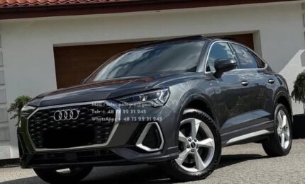 Prix : 25000€ , Audi Q3 Sportback 40 TDI quattro S tronic S line – 2024 – 66 000 km – 200 CH – SUV Élégant & Dynamique