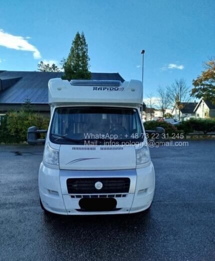 Prix: 15000€! Rapido 776FF – 2010 - 129 CH - 36 200 KM - 4 places carte grise - 4 couchages - Élégance, confort et faible kilométrage