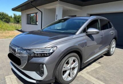 Prix : 17000€ ! Audi Q4 e-tron 50 quattro S line – 2021 – 53 000 km – 299 CH – 100% Électrique