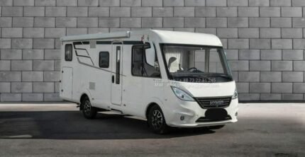 Prix : 38500€! Hymer EX580 - 2022- 22 800 KM - 140 CH- 4 places carte grise- 4 couchages - Élégance - confort et performance