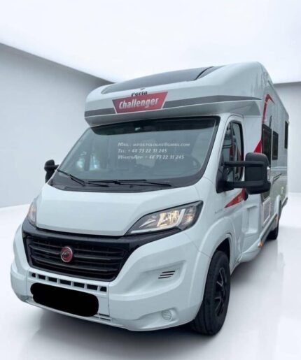 Prix : 24000€ ! FIAT DUCATO – CHALLENGER MAGEO 387 GA SPECIAL – 131 CH – MANUELLE – 2019 – 30 528 KM