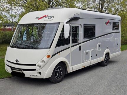 Prix : 19000€ ! FIAT Ducato – Carthago C-TOURER I 143 – 2015 – 70 450 km – Automatique – Solaire – Grand garage