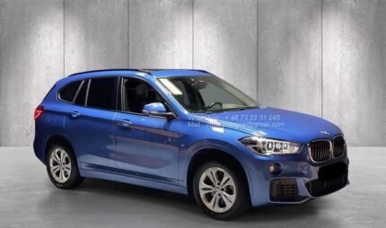 Prix: 13000€! BMW X1 xDrive20d 190 ch – M-Sport – Panorama – Head-Up – Ad. Cruise - 2019 - 86 000 LM - 190 CH - Automatique - 5 places carte grise - 5 porte